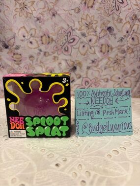 Schylling - NeeDoh - Sploot Splat Squishy- Pink/Purple- NIB - Sealed